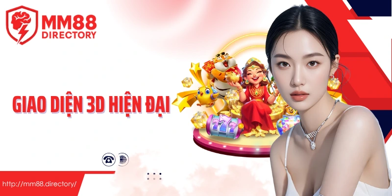 Giao diện 3D hiện đại